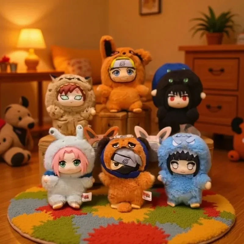 กล่องสุ่มตุ๊กตา MINISO ของแท้ นารูโตะ เออากิ ตุ๊กตาปาร์ตี้นารูโตะ ชิปปุเด็น ของเล่นตุ๊กตา กล่องสุ่ม จี้สวยงาม ของขวัญวันเกิด อนิเมะ