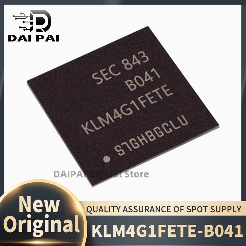 

(5 шт.-10 шт./лот) 100% новый оригинальный набор микросхем KLM4G1FETE-B041 KLM4G1FETE B041 BGA153
