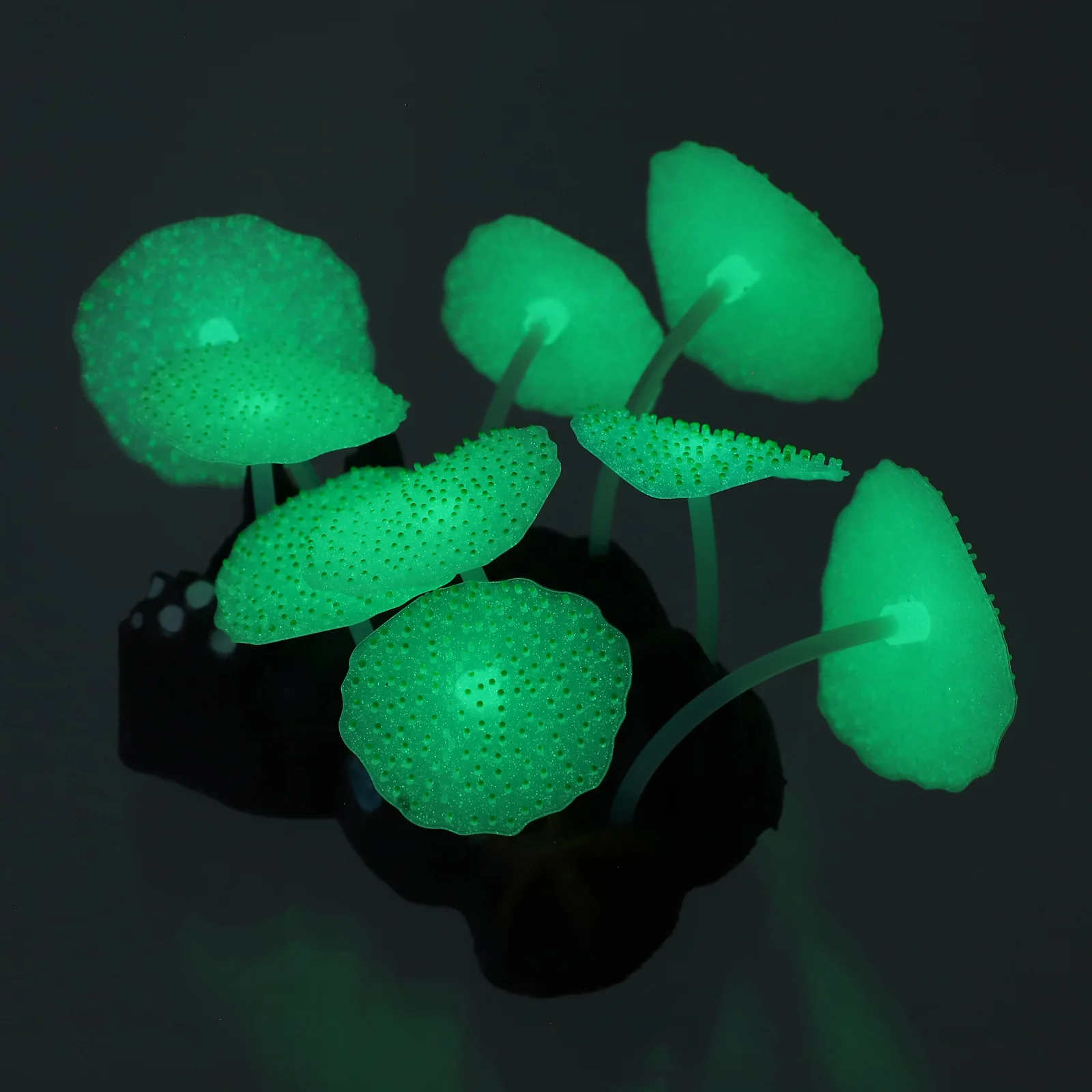 

Silicone Aquatic Plant Rockery Decor Artificial nament Plants Fish Tank Supply Sturdy Aquarium Decor Pet Supplies