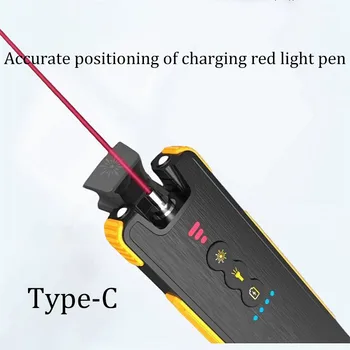 Rechargeable fiber optic tester, fault visual locator, SC, FC, ST, 15MW, 30MW, 50MW, VFL pen red light