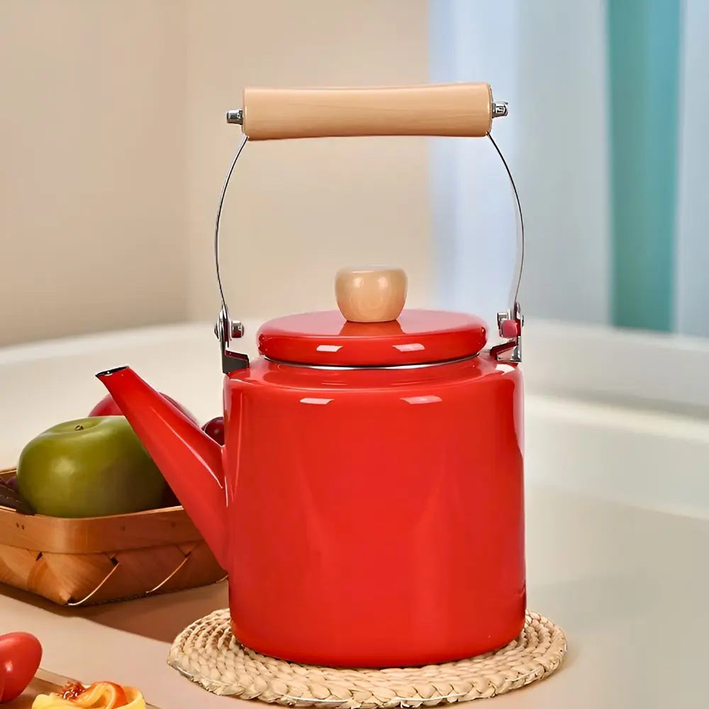

Japanese Enamel Water Kettle, Camping Cool Water Kettle, Household Restaurant Kitchen Utensil, Water Kettle, Gas Stove, Inductio