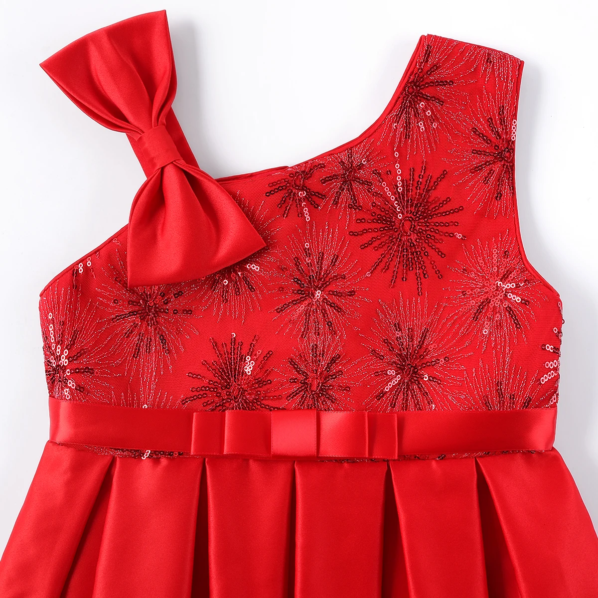 Grenzüberschreitendes Neues 2025 Europäisches und Amerikanisches High-End Kinderkleid CuHK Kinder-Partykleid Mädchen Paillettenkleid – Detail 3