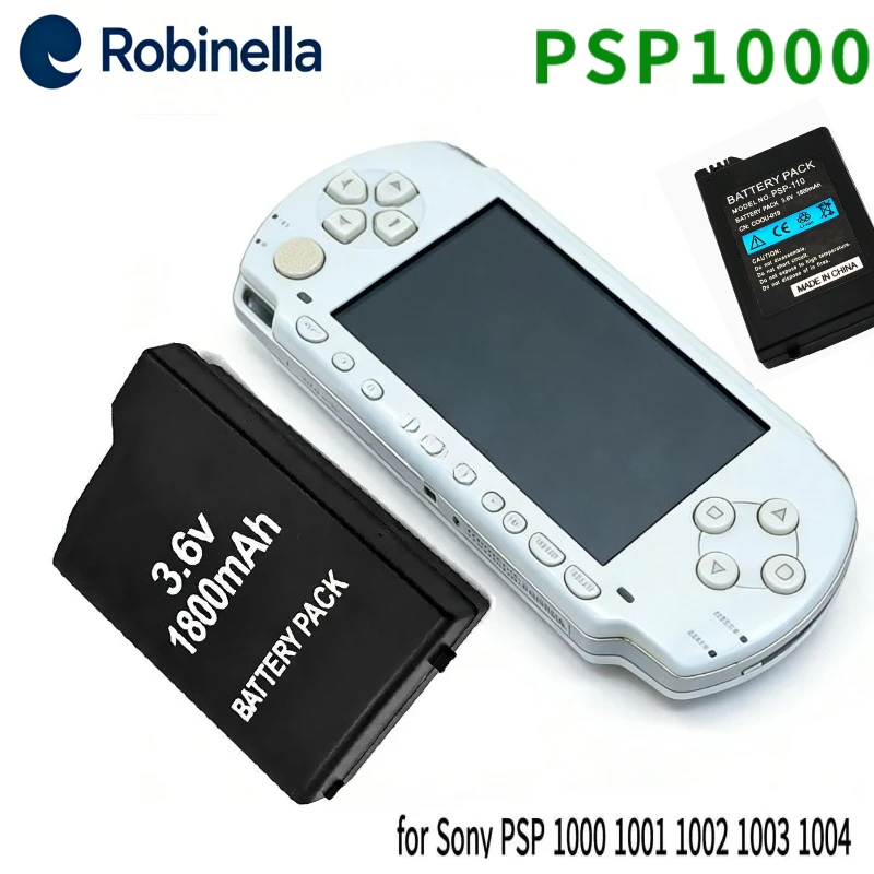 

НОВЫЙ 1-10 шт. 3,6 В 1800 мАч аккумулятор для Sony PSP 1000 1001 1002 1003 1004 для Sony PSP сменный аккумулятор