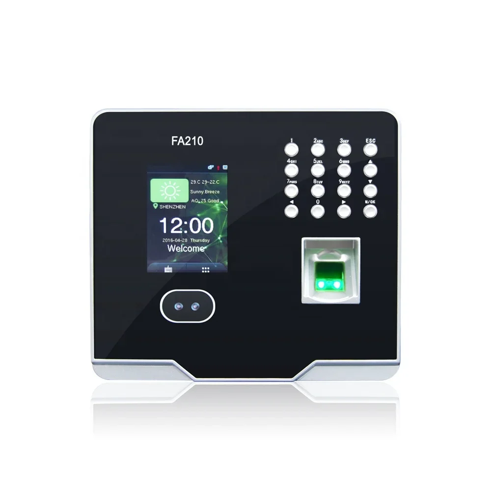 

Webserver Cloud Software ZKMB160 Biometric Reader Face Recognition Machine biometric time attendance system