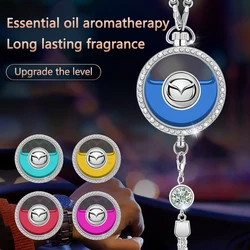 1pcs Car Perfume Pendant Air Freshener Hanging Diffuser For Mazda 2 3 5 6 BL BM GJ CX3 CX4 CX5 CX-5 CX8 KE KF CX7 CX9 MX5 CX30