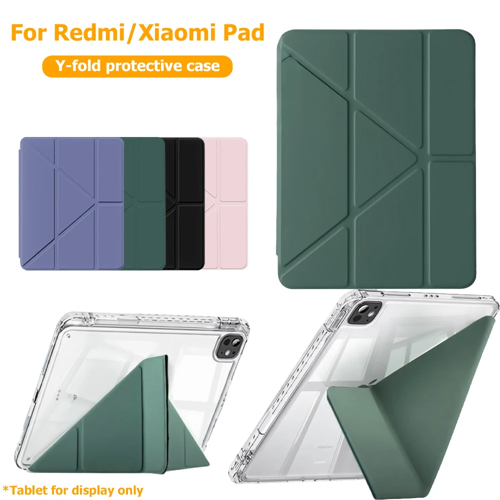 Smart Y Fold Tablet Shockproof Protective Case for Xiaomi Pad Poco Pad 12.1 inch for Redmi Pad Pro 12.1 inch Pad SE 8.7 inch