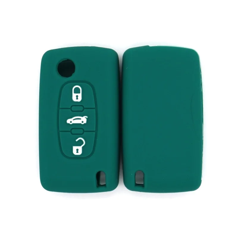 

Suitable for old Peugeot 206207301 key cover 307308S folding 3-button car key bag