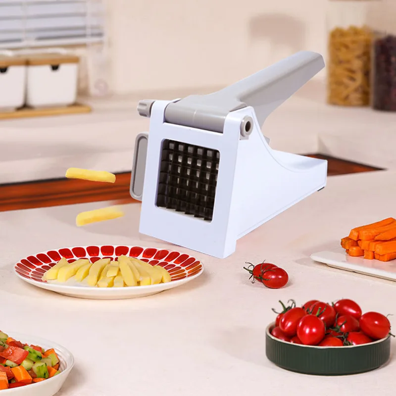 Potato slicer, manual potato slicer, cucumber slicer, multi-functional French fry machine, French fry cutting artifact