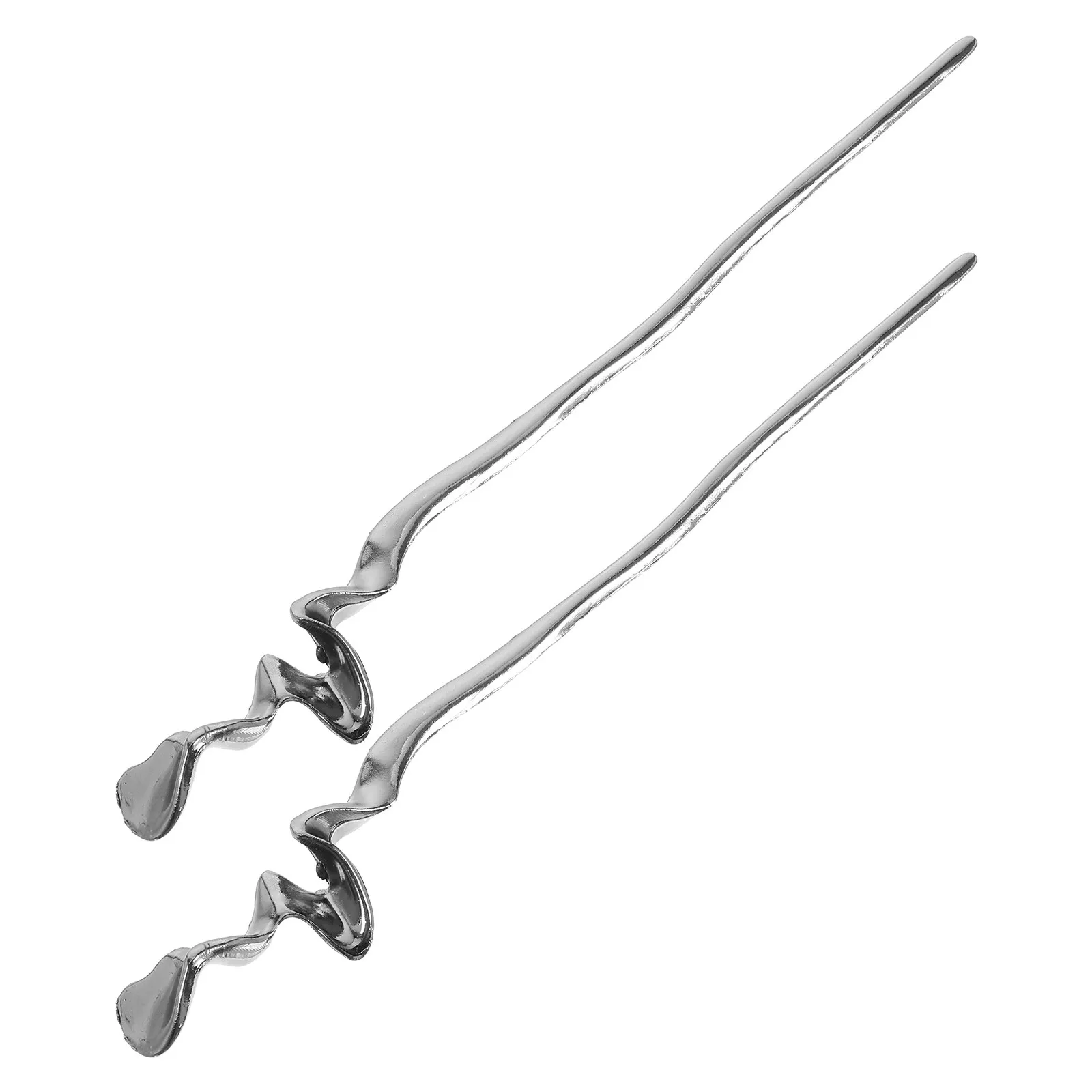 

2Pcs Metal Chinese Hairpin Hair Sticks Irregular Geometric Design Vintage Hair Accessories for Women Cosplay Banquet