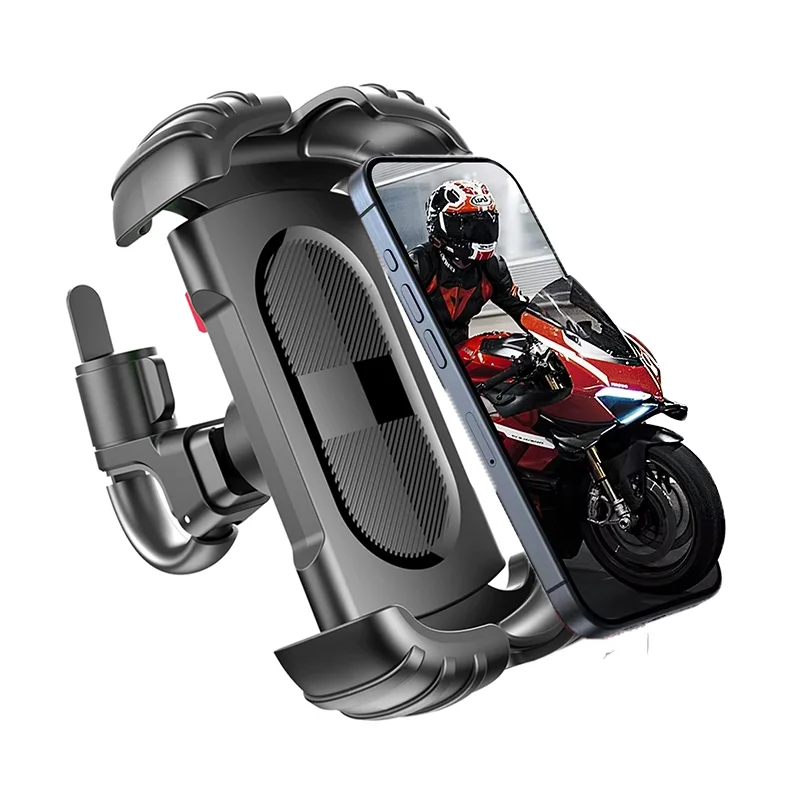 

Motorcycle, mountain bike, road bike, stable and adjustable 360° rotatable universal mobile phone standSoporte para Celular