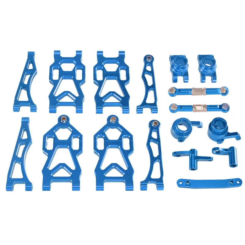 Suchiyu SCY1/16 JJRC afstandsbediening auto upgrade metalen accessoires voor en achter boven- en onderarmen stuurbeker achteras cup