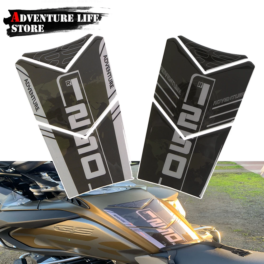 

Motorcycle Fuel Tank Protector Pad 3D Resin Sticker Decals For BMW R1250GS Adventure R 1250 GS GSA ADV Kalamata Exclusive Style