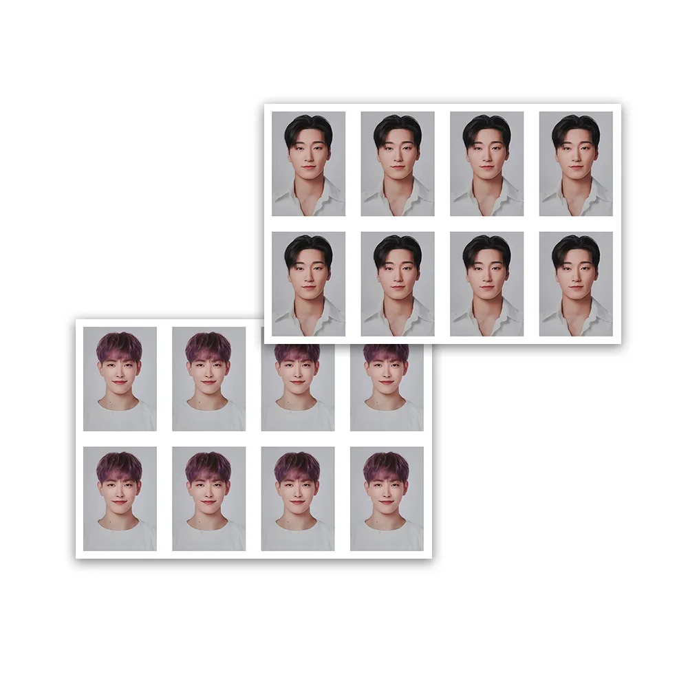 KPOP ATEEZ Nacific Peripheral One-inch HD Photo WOO YOUNG  JONG HO HONG JOONG SEONG HWA Fans Collection Gifts Photocards