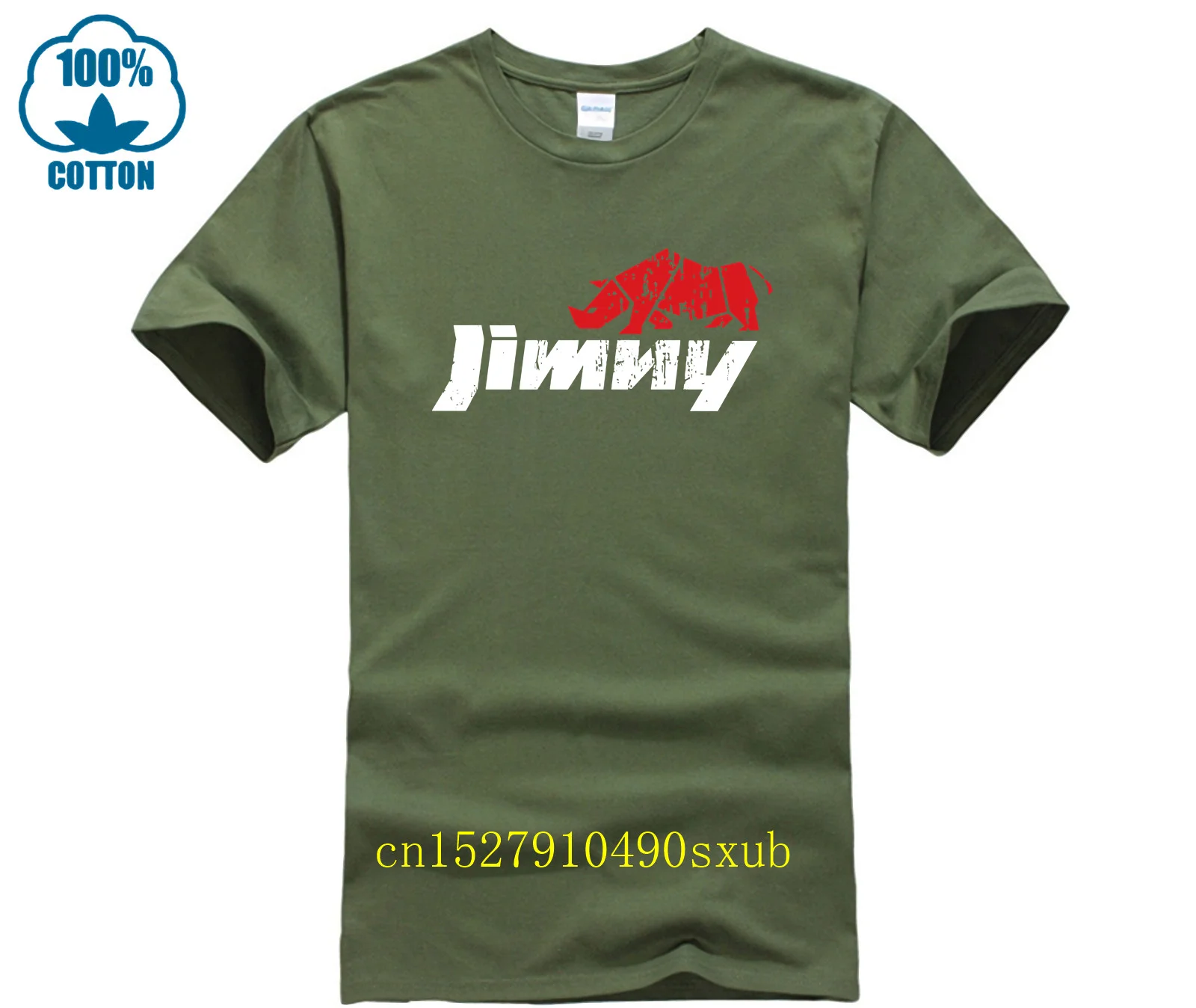 Awesome Jimny T-Shirts for Men Round Collar Cotton T Shirt S-SUZUKI Short Sleeve Tee Shirt Gift Idea Clothes