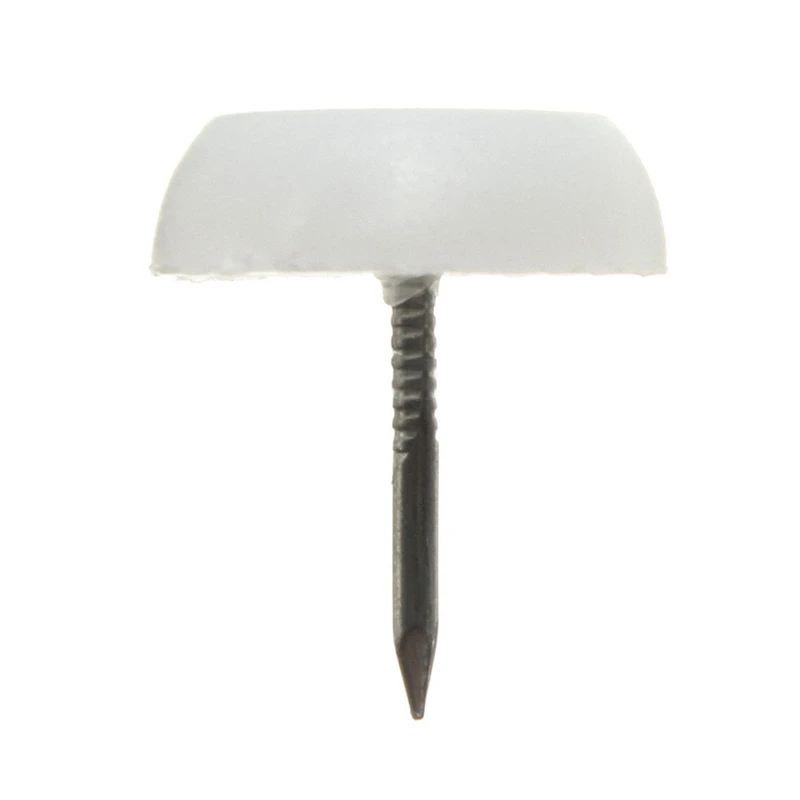 AB47-80Pcs 20 مللي متر ورأى قدم وسادة زلق الإنزلاق مسمار حامي الأثاث كرسي الجدول الساق