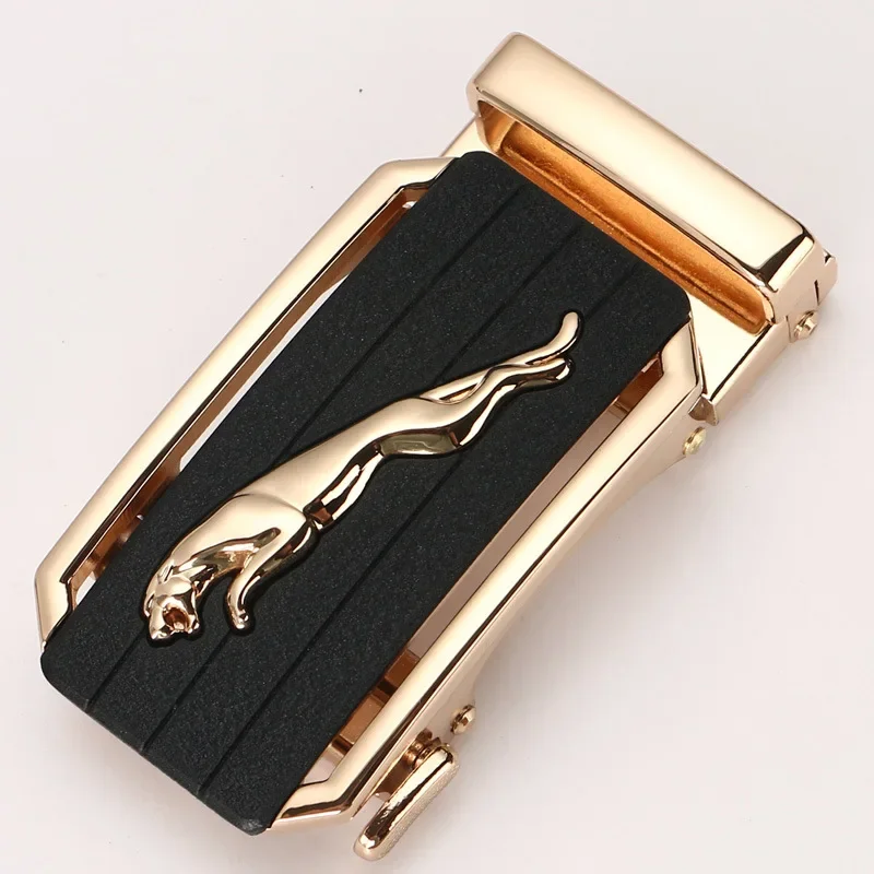 3.5CM Men\'s Belt Buckle Head Automatic Buckle Snap Fitting Alloy No Belt Body Single Buckle