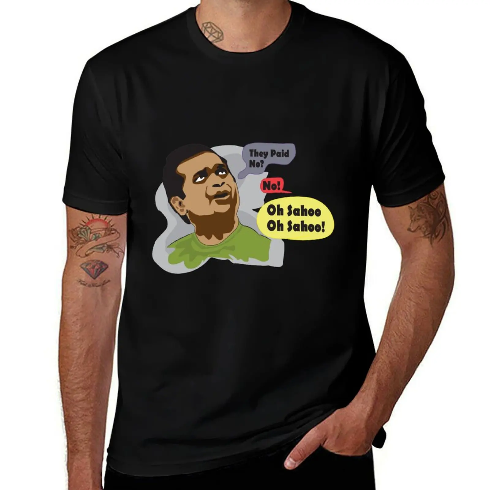 

They Paid No T-Shirt man t shirt cotton man t shirt luxury t shirts for man cotton T-Shirt