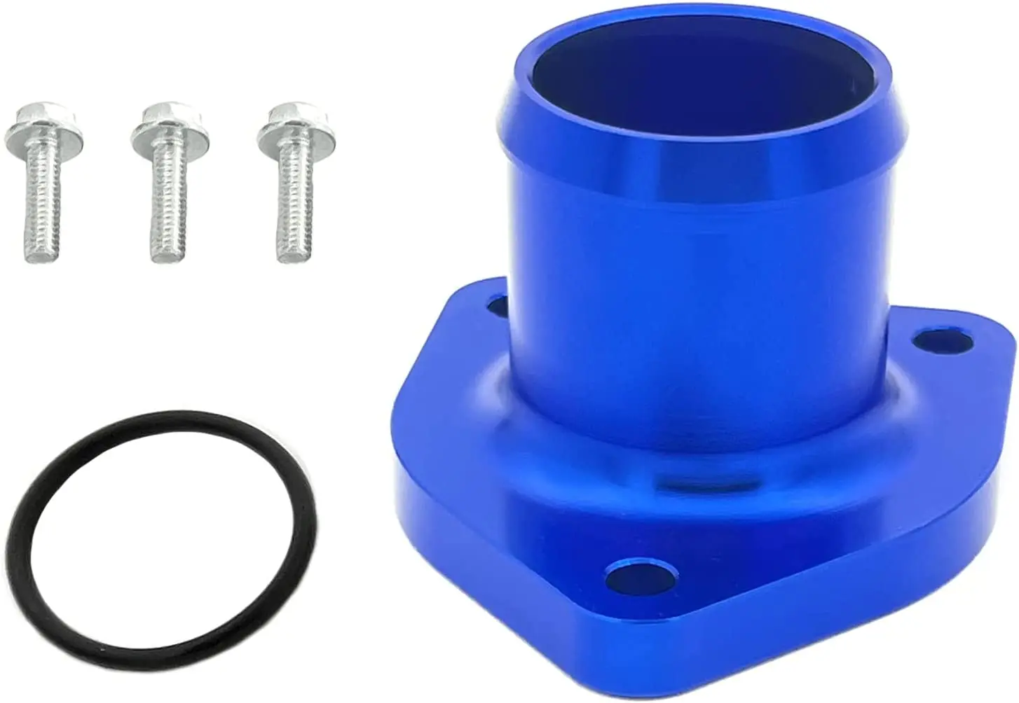 

For Ford 1999.5-2003 7.3L Powerstroke Thermostat Housing w/Leak-Proof Seal Blue Car Retrofit Thermostat Hose