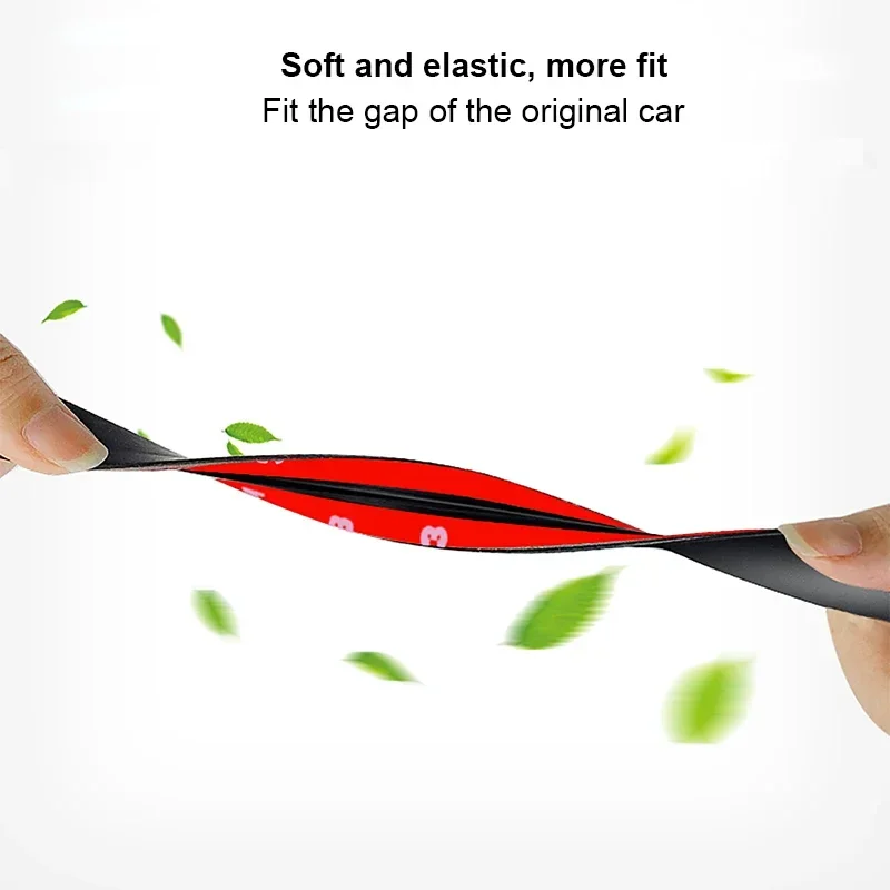 Auto Voorruit Afdichting Rubberen Strip Auto Dak Raam Rand Sticker Noiseproof Geluidsisolatie Auto Waterdichte Stofdichte Weerstrip