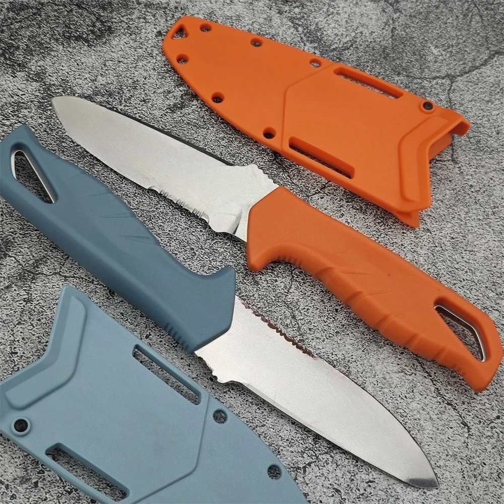 

BM 18040, тактическое фиксированное лезвие D2, стальное лезвие с ручкой из нейлонового волокна, ножи для самообороны на открытом воздухе, охоты, кемпинга с ножнами