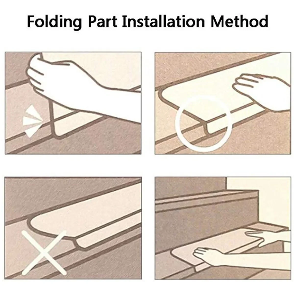 

7 шт./лот, 55x21 см, самоклеящиеся противоскользящие накладки на ступени из ПВХ, коврики для лестниц, 5 цветов, для безопасности дома