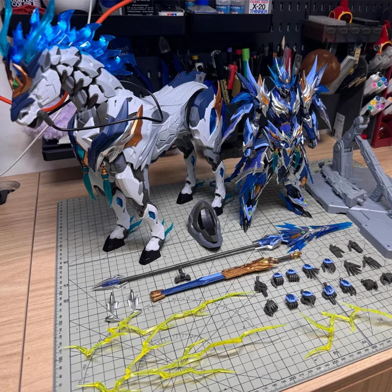 المحرك النووي تشاو يون مع جبل-إطار معدني سوبر مفصلية Mecha الجمعية أطقم منمذجة عمل أرقام دمية لعبة عصرية هدية