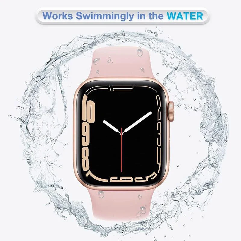 애플 워치 밴드용 실리콘 스트랩 팔찌, 한국 아이워치 시리즈 울트라 10, 9, 8, 7, 6, SE 5, 46mm, 42mm, 44mm, 40mm, 41mm, 45mm, 49mm, 38mm