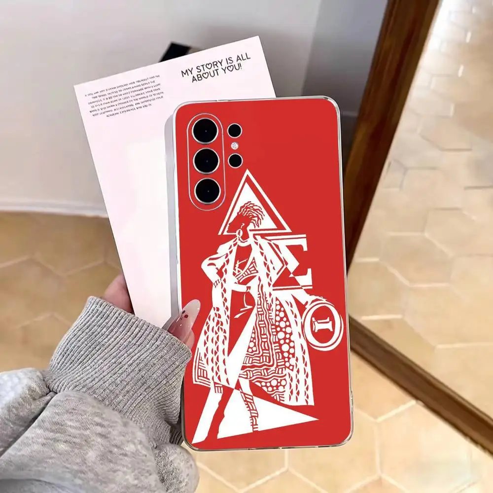 1913DST D-Delta Sigma T-Theta Phone Case For Samsung S25,S24,S21,S22,S23,S30,Ultra,S20,Plus,FeTransparent Cover