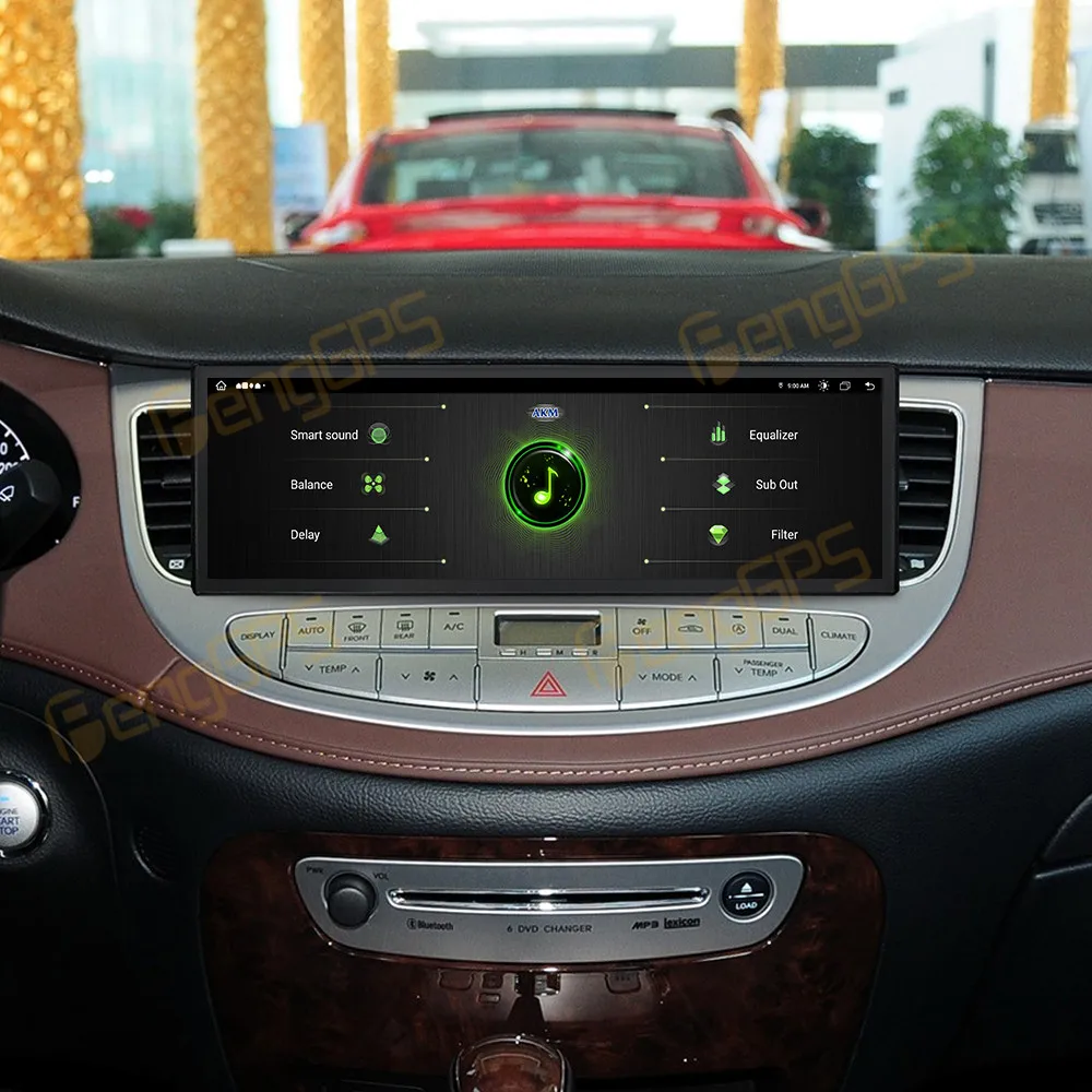 14.9 Inch Screen Car Radio For Hyundai Genesis 2008-2013 Android Auto GPS Navigation Multimedia Video Stereo Receiver Head Unit
