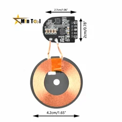 High Power Wireless Charger Module Transmitter PCBA Circuit Board with For Qi Coil Support PD Fast Battery Charger