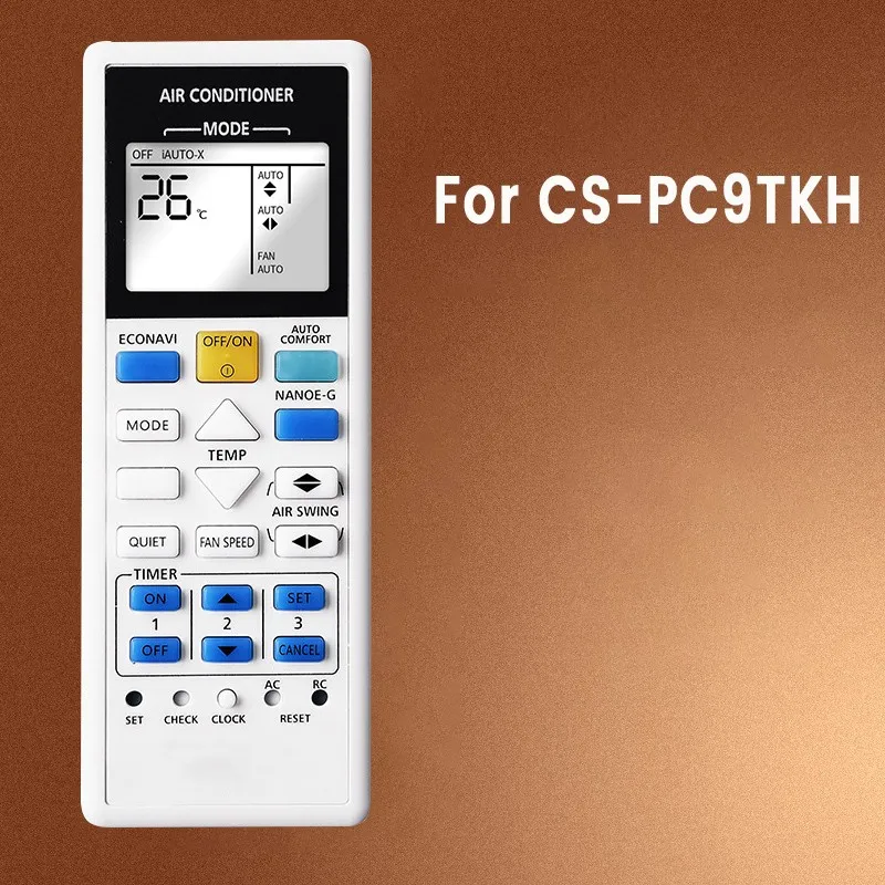 B03B-Universal Remote Control For Panasonic Air Conditioners CS-PS18UKA CS-PA9SKH-1 03590 12SKH-1 KTSX002