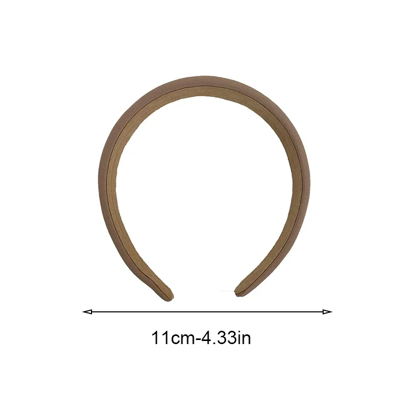 1pc Elegant Hair Pressing Wash Hair Binding Band for Women, New Summer Design, Wide-rimmed Black Hair Clip Headband Headpiece.