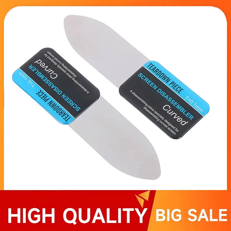 1Pc outils de carte de levier d'ouverture de téléphone outil de démontage Flexible Ultra mince tra outil de démontage de téléphone portable Flexible mince