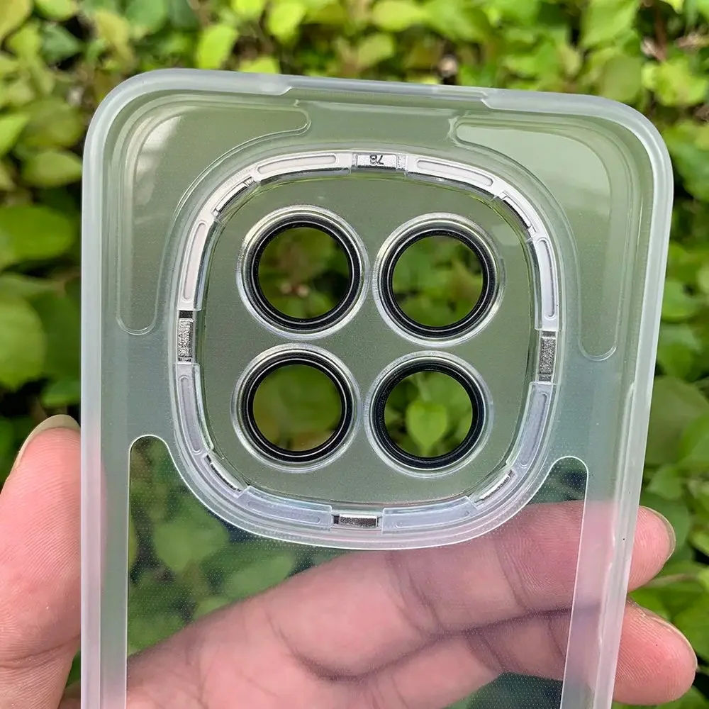 حافظة لهاتف شاومي ريدمي نوت 14 برو 13 14 برو بلس 14S 13R 5G فاخرة Magsafe غطاء شفاف مقاوم للصدمات من السيليكون المغناطيسي