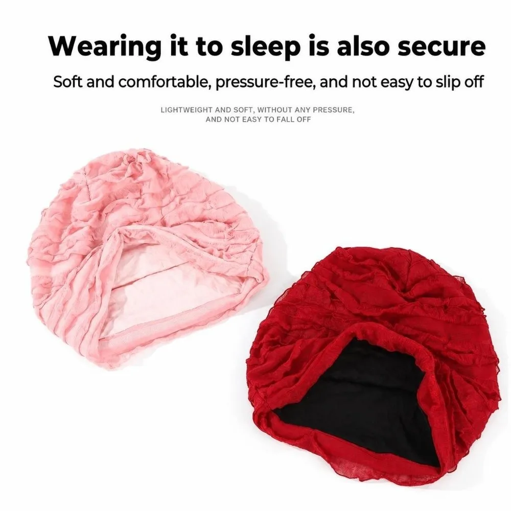 Lightweight Slouchy Beanie Hat Air Conditioner Protection Lace Mesh Breathable Lace Hat Overhead Soft Thin Knitted Hat