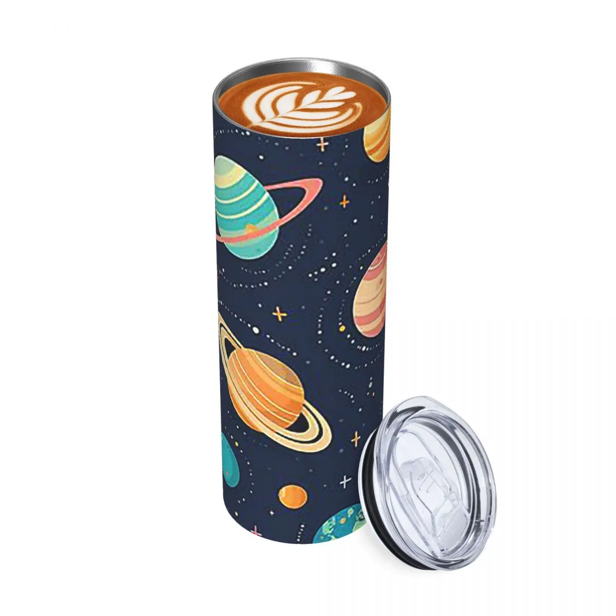 

Солнечная система, космические планеты, Вселенная, стакан из нержавеющей стали, кружка с вакуумной изоляцией, термохолодные чашки, соломинки с крышкой, 20 унций