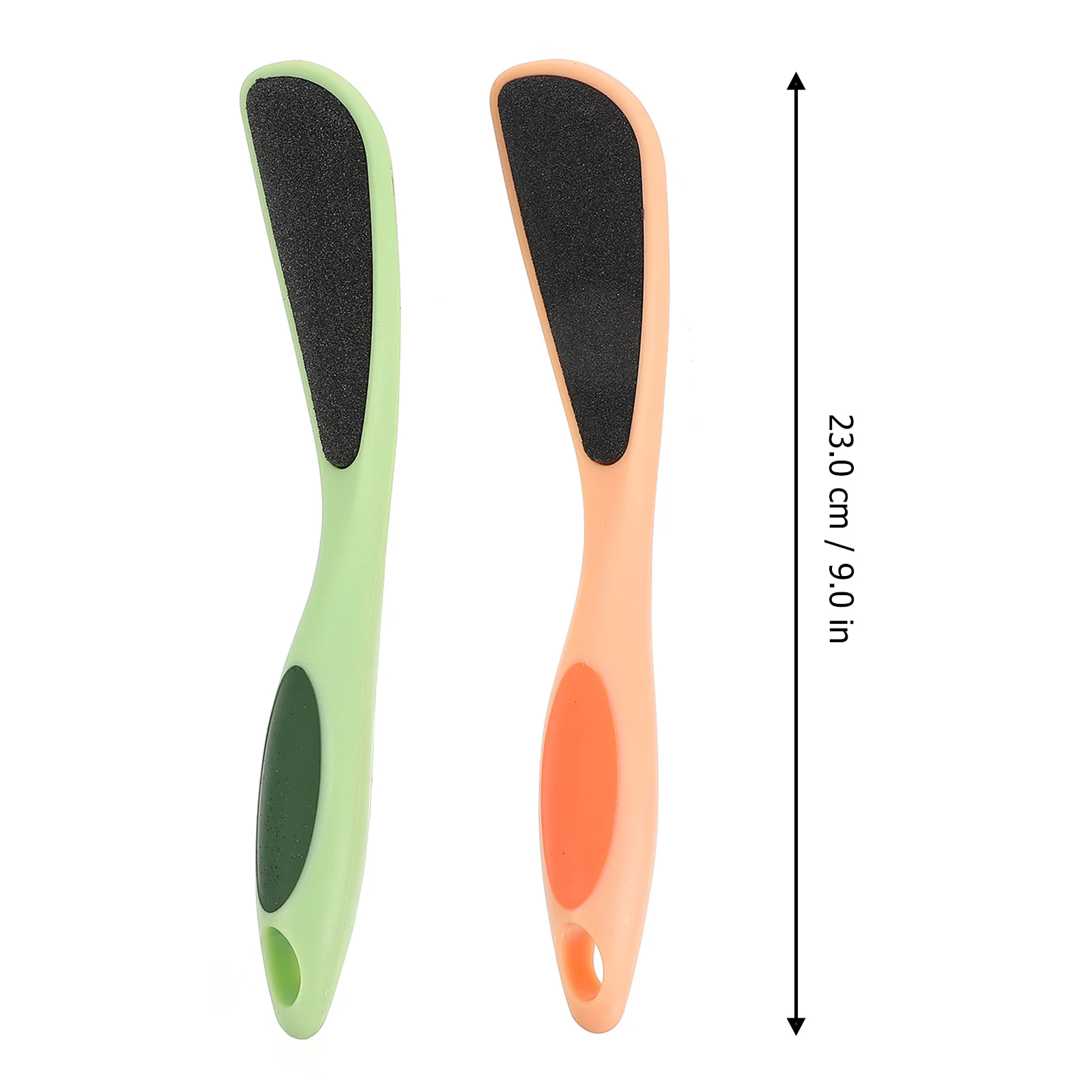 

2Pcs Professional Double Sided Foot Files Safe Foot Care Tools Callus Removers Portable Pedicure Feet Care Household Pedicure