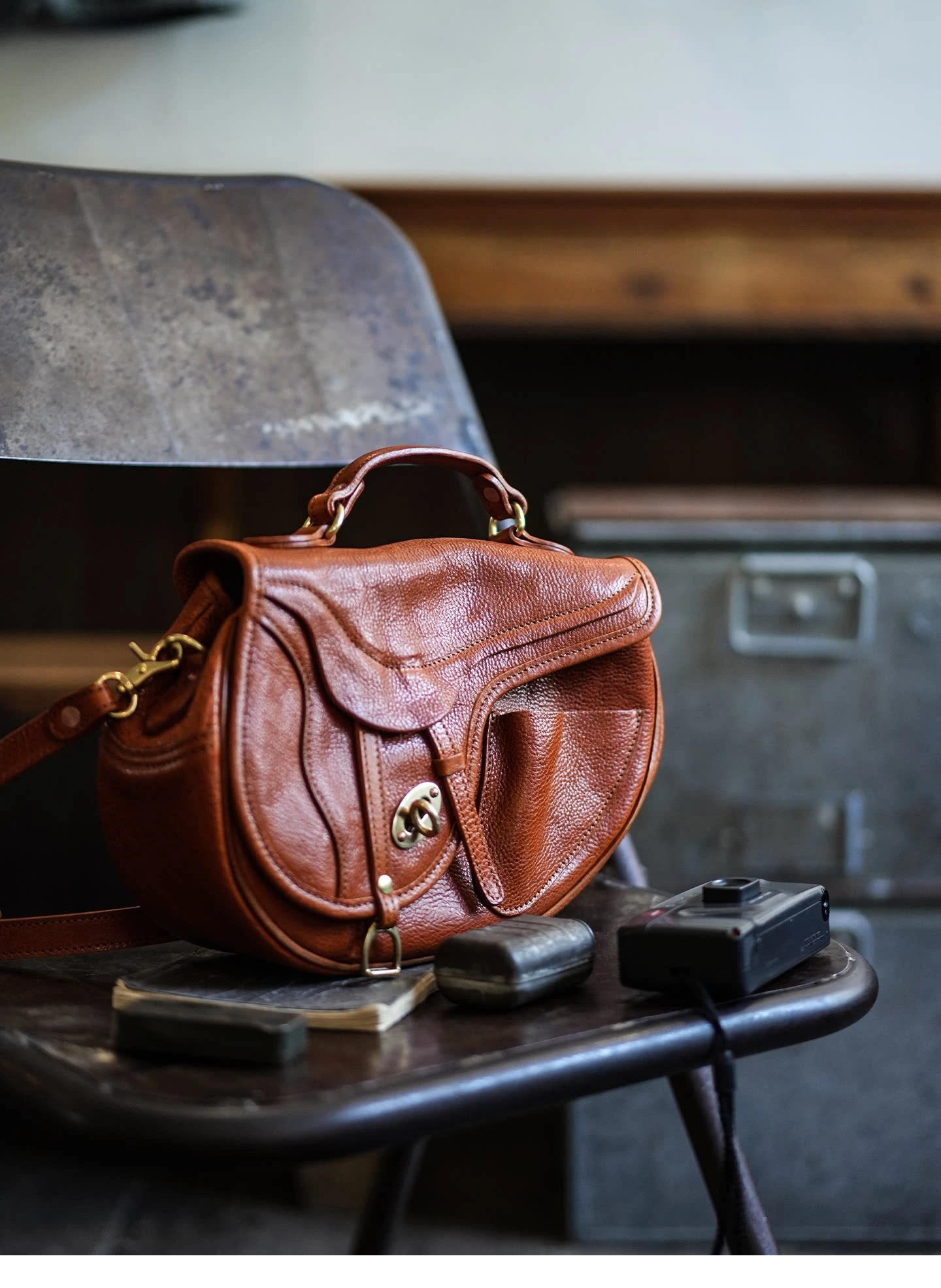 PNDME-Organizer, Designer, handgefertigte Taschen aus echtem Leder für Damen und Herren, Umhängetaschen, modische Vintage-Handtaschen aus echtem Rindsleder. – Detail 8