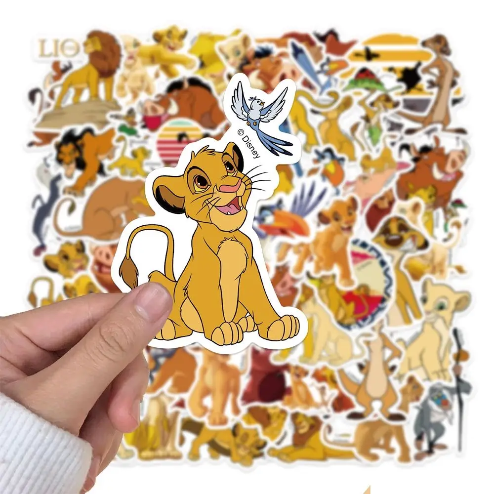 König der Löwen Simba Cartoon Tattoo Aufkleber Handy Skateboard Koffer DIY Aufkleber Kinder Geburtstag Party Rückkehr Geschenke – Detail 4