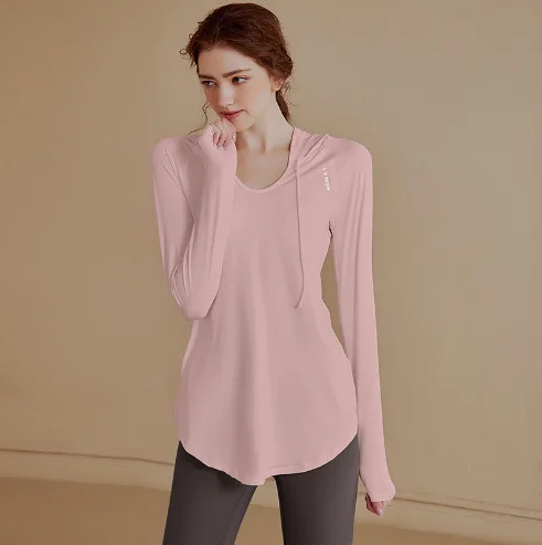 Women's Sports Wear For Fitness Running Jogging Seamless Long Sleeve Gym Woman Sport Shirt Yoga Top Female Workout Tops T-shirt