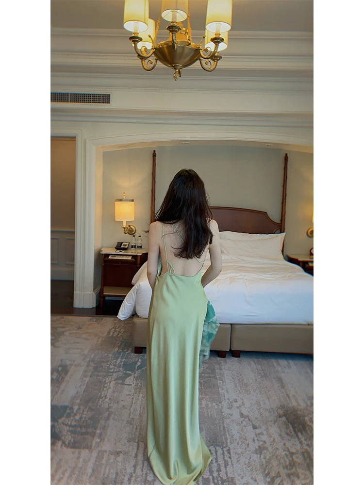 

Yanyan QingHuan: Элегантное облегающее платье-труба с простым вырезом, универсальное базовое платье прямого кроя