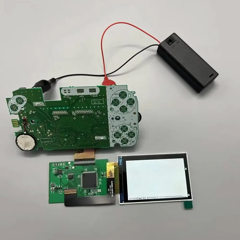 IPS LCD Screen DIY Kit Backlight Brightness For Bandai Wonder Swan Color WSC Game Console. No need to cut the shell view 2