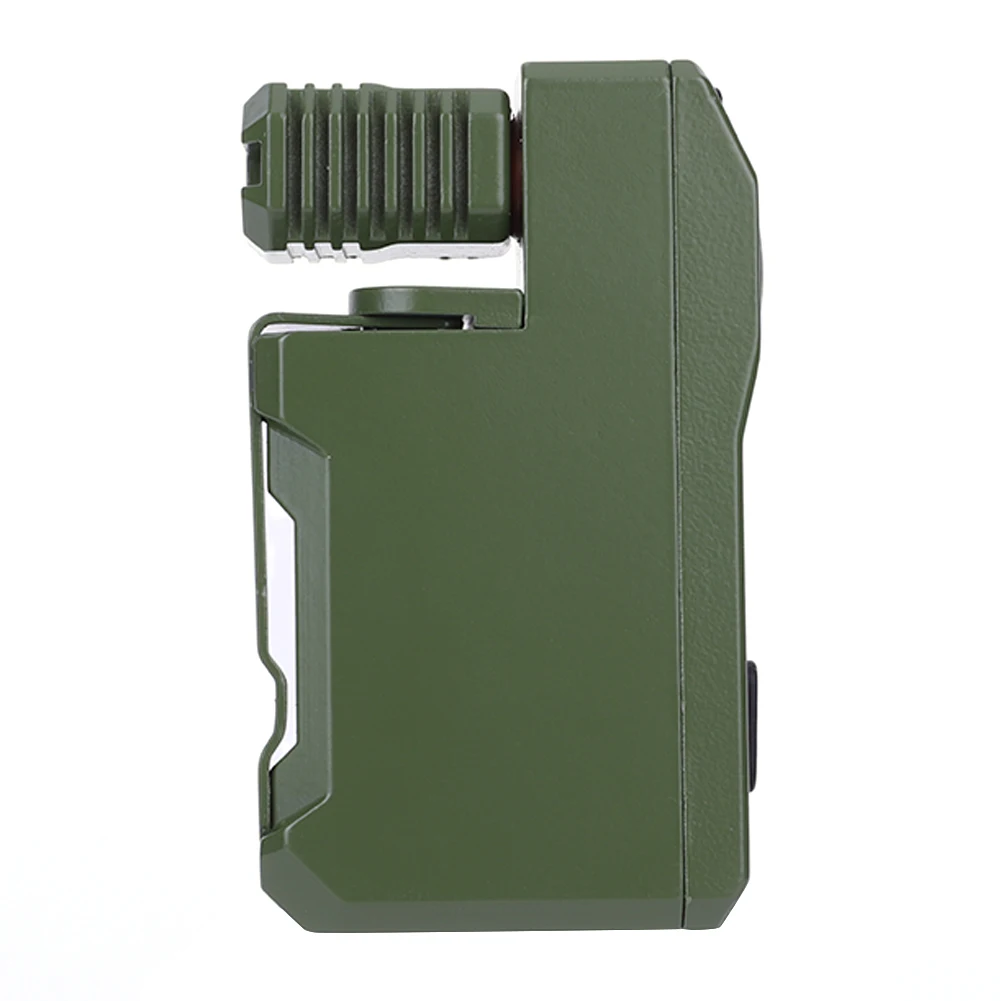 EDC Pocket Flashlight Mini Flashlight Rechargeable 180 Degree Rotating Flashlight Portable Flat Flashlight for Outdoor Emergency