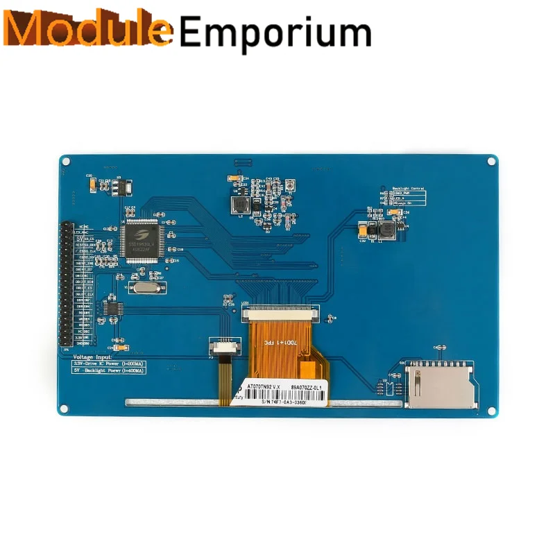 Imagem -06 - Resistive Touch Color Screen Módulo de Exibição Lcd Tft Driver Spi 800x480 51 Mcu Ssd1963