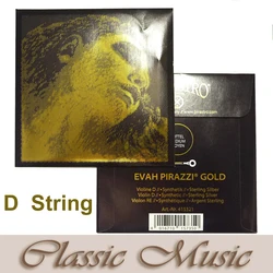 Evah Pirazzi Gold  Violin String , D String (415321), Made in Germany
