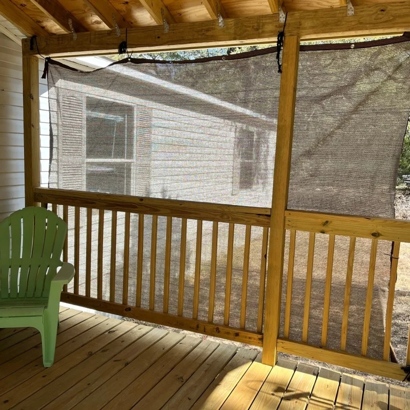 

[Decorative Shade Net, Combining Aesthetics and Functionality] It Not Only Provides Effective Sun Protection but Also Enhances t