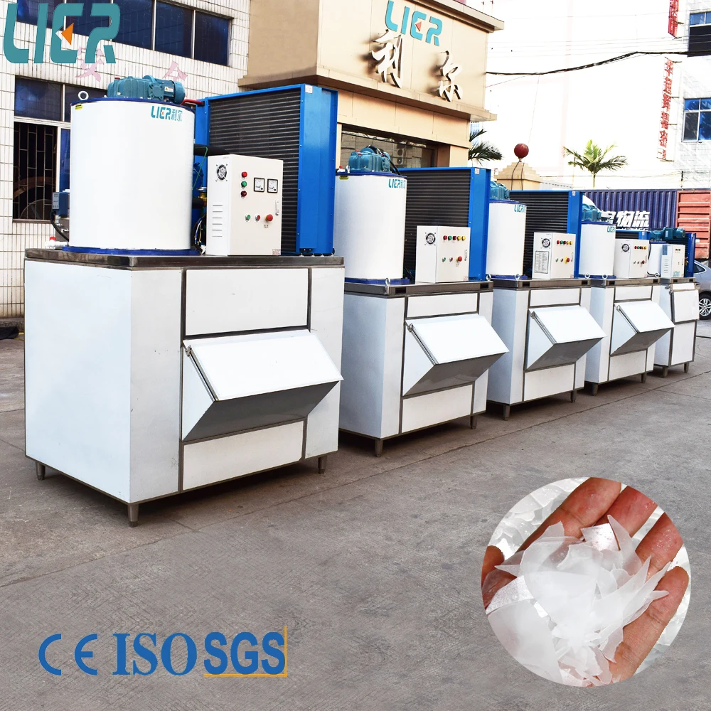Flake Ice Machine Professional Industry Ice Maker for Sale 5 8 10 15 Tons Per Day TPD Low Price Flake Ice Making Machines