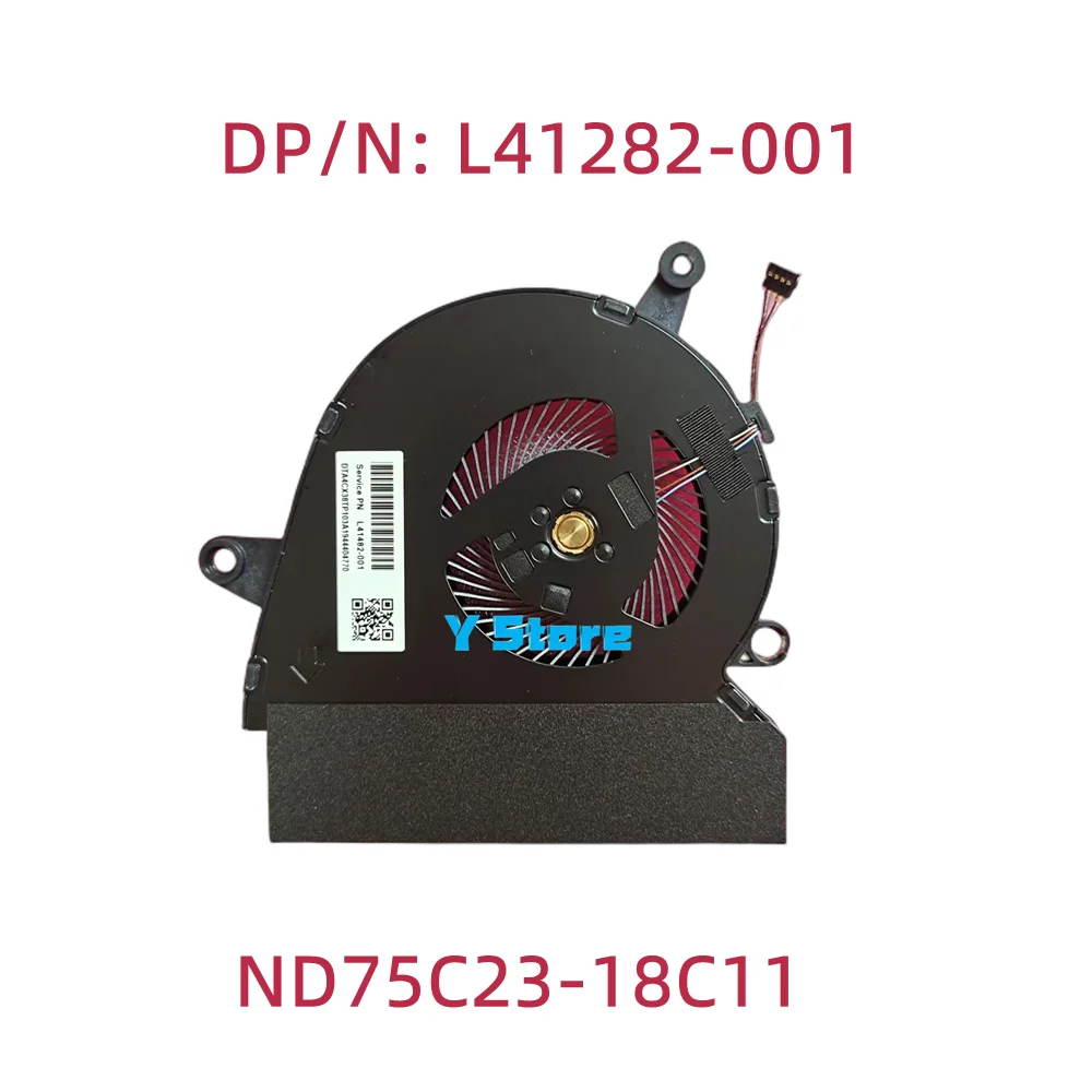 Y Store NEW Original For HP Spectre X360 15-DF TPN-Q213 Laptop Cooling Fan L41482-001 L41483-001 ND75C23-18C11 18C12 Fast Ship