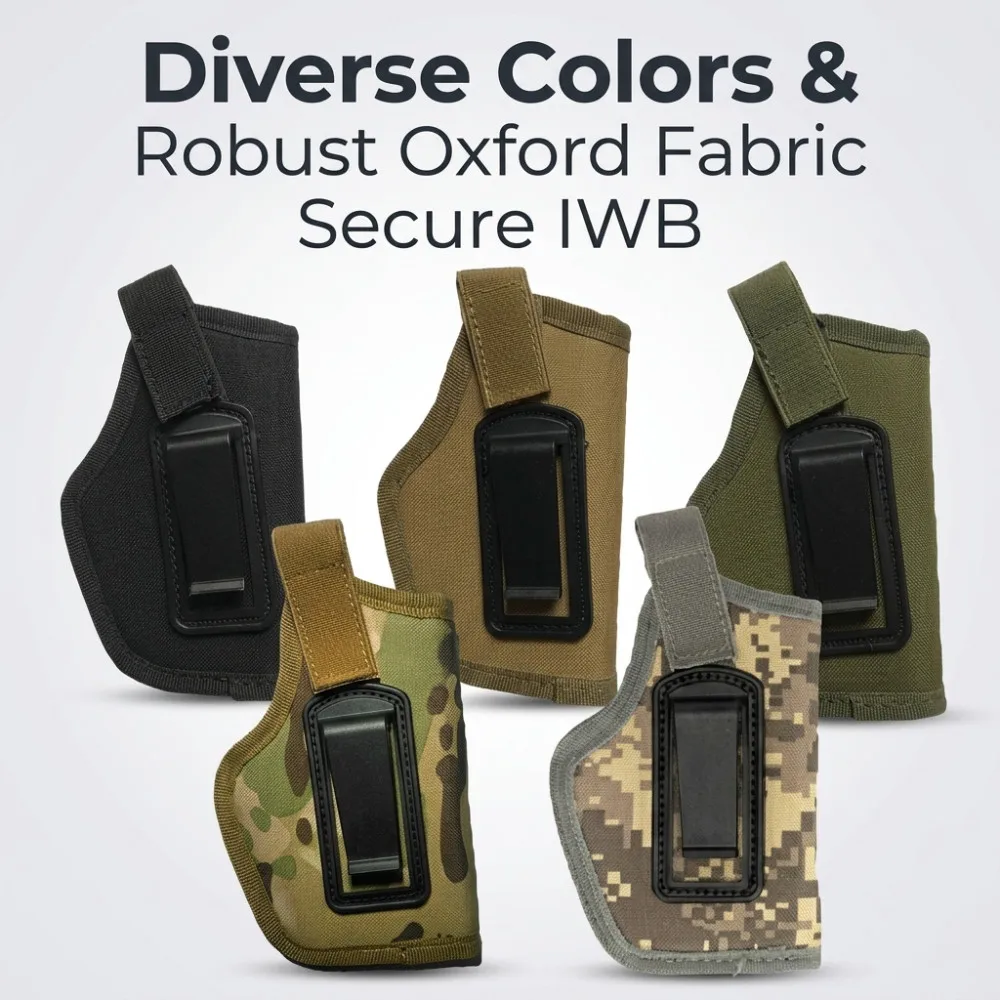 

Universal OWB IWB Gun Case, Right or Left Hand Extraction, Hidden Case for Most Guns