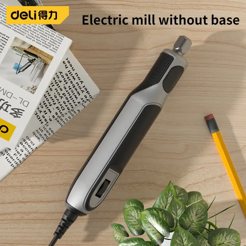 Imagem -03 - Xiaomi-deli Engraving Pen Grinder Mini Furadeira Ferramenta Rotativa Elétrica Bateria sem Fio Moagem 18v Regulação de Velocidades Gravador